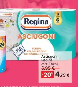 Carrefour Asciugoni Regina offerta