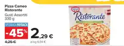 Carrefour Pizza Cameo Ristorante offerta