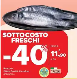 Carrefour Branzino offerta