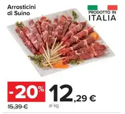 Carrefour Arrosticini di Suino offerta