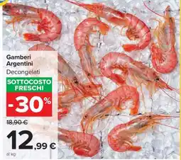 Carrefour Gamberi argentini offerta