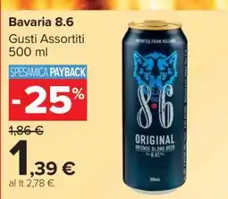 Carrefour Bavaria 8.6 offerta
