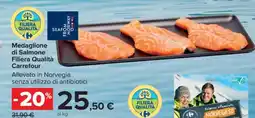 Carrefour Medaglione di Salmone Filiera Qualità Carrefour offerta