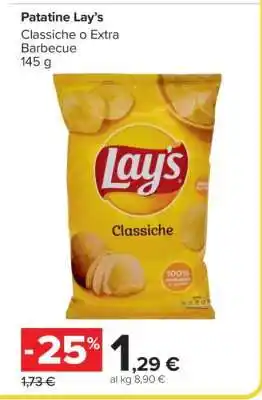 Carrefour Patatine Lay's offerta