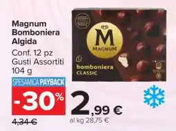 Carrefour Magnum Bomboniera Algida offerta