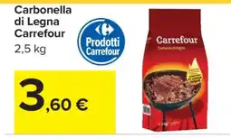 Carrefour Carbonella di Legna Carrefour offerta