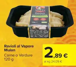Carrefour Ravioli al Vapore Mulan offerta
