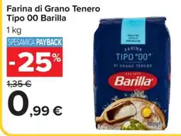 Carrefour Farina di Grano Tenero Tipo 00 Barilla offerta