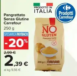 Carrefour Pangrattato Senza Glutine Carrefour offerta