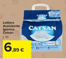 Carrefour Lettiera Assorbente Igienica Catsan offerta