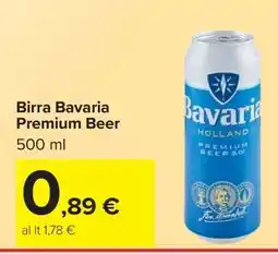 Carrefour Birra Bavaria Premium Beer offerta