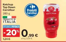 Carrefour Ketchup Top Down Carrefour offerta