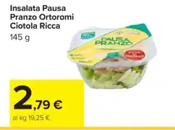 Carrefour Insalata Pausa Pranzo Ortoromi Ciotola Ricca offerta