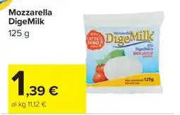 Carrefour Mozzarella DigeMilk offerta