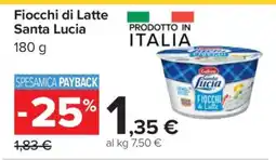 Carrefour Fiocchi di Latte Santa Lucia offerta