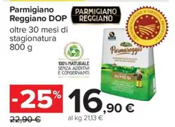 Carrefour Parmigiano Reggiano DOP offerta