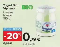 Carrefour Yogurt Bio Vipiteno offerta