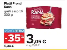 Carrefour Piatti Pronti Rana offerta