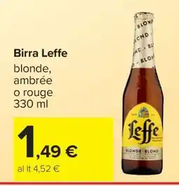 Carrefour Birra Leffe offerta