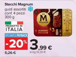 Carrefour Stecchi Magnum offerta