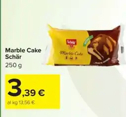 Carrefour Marble Cake Schär offerta