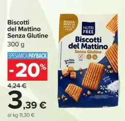 Carrefour Biscotti del Mattino Senza Glutine offerta