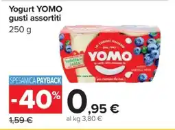 Carrefour Yogurt YOMO gusti assortiti offerta