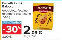 Carrefour Biscotti Ricchi Balocco offerta