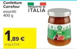 Carrefour Confetture Carrefour offerta