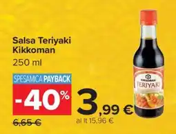Carrefour SALSA TERIYAKI KIKKOMAN offerta