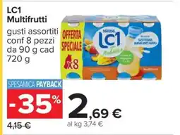 Carrefour LC1 Multifruitti offerta