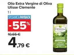Carrefour Olio Extra Vergine di Oliva Ulisse Clemente offerta