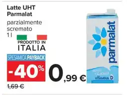 Carrefour LATTE UHT PARMALAT offerta