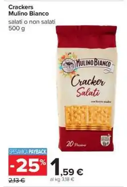 Carrefour Crackers MULINO BIANCO offerta