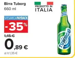 Carrefour Birra Tuborg offerta