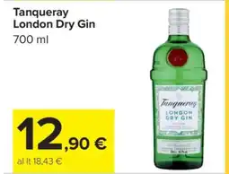 Carrefour TANQUERAY LONDON DRY GIN offerta