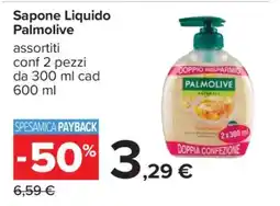 Carrefour Sapone Liquido Palmolive offerta