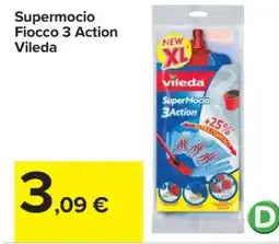 Carrefour Supermocio Fiocco 3 Action Vileda offerta