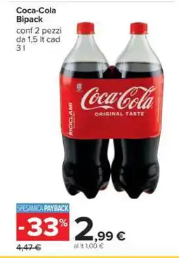 Carrefour COCA COLA Bipack offerta