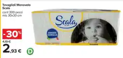 Carrefour Tovaglioli Monovelo Scala offerta