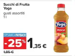 Carrefour Succhi di Frutta Yoga offerta