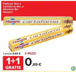 Carrefour House's Cartaforno offerta