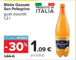 Carrefour BIBITE GASSATE SAN PELLEGRINO offerta