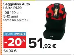 Carrefour Seggiolino Auto I-Size R129 offerta