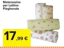 Carrefour Materassino per Lettino Pieghevole offerta