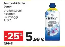 Carrefour Ammorbidente Lenor offerta