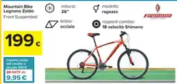 Carrefour Mountain Bike Legnano Zoldo offerta