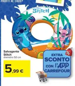 Carrefour Salvagente Stitch offerta