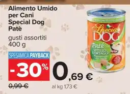 Carrefour Alimento Umido per Cani Special Dog Patè offerta