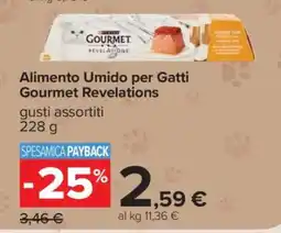 Carrefour Alimento umido per gatti Gourmet Revelations offerta